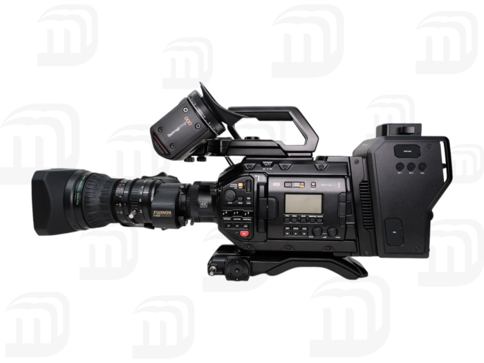 Kamera URSA Broadcast G2 mit Objektiv XA20sx8.5BERM-K3 2/3" HD  mit Extender,Blackmagic Design